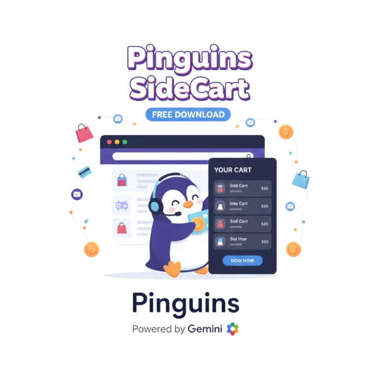 Pinguins sidecart! Δωρεάν plugin