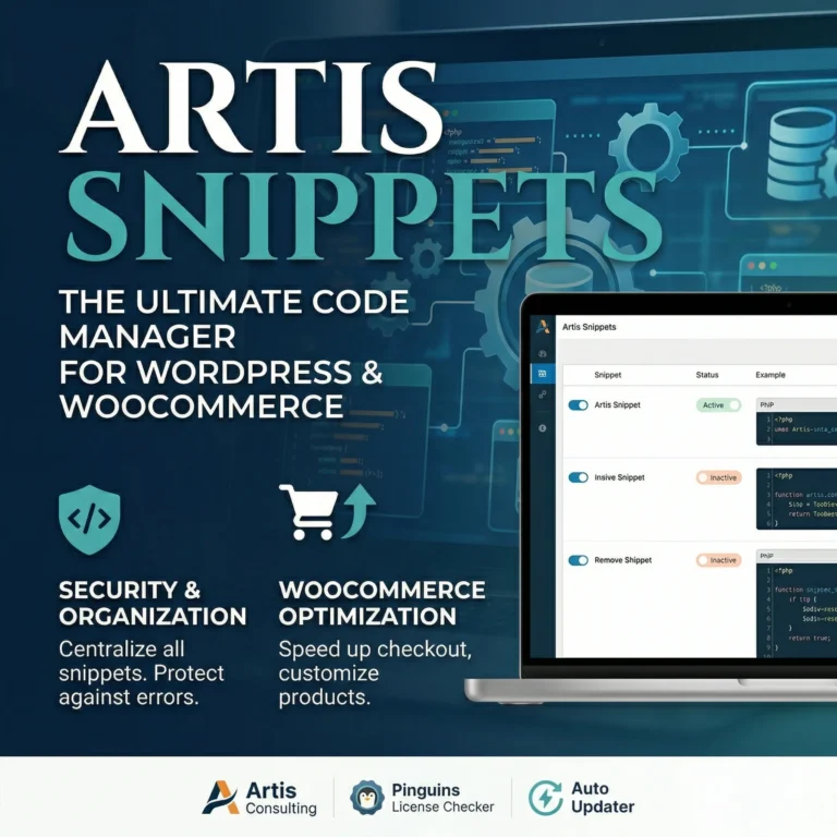 Artis Snippets - The Ultimate Code Manager